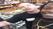 Ha ha: black gets punched in a pawnshop while livestreaming