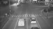 girl gets hit on a crosswalk