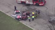 Impacted cars