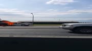 Car on fire