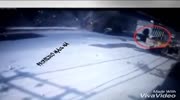 Truck falls on auto cyclist gets saved from miracle