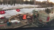 Accident fuel storage tank