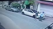 Ball busting Hit and run