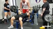 250kg on a chest