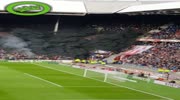 WTF smokebomb at soccerstadium.