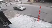 Woman run over by motorbike