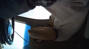 A rolling car ..