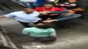 Man attacks woman with blows