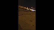 Blind idiot destroys his sport car