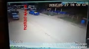 CYCLIST RUN OVER