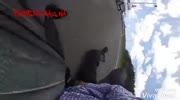 Motorcyclist records his own accident