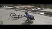 Cyclist caught cheating