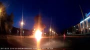 Taxi causes giant fireball killing rider and passenger