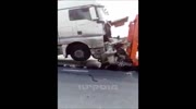 Chain accident ..