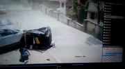 Truck Goes On A Rampage.
