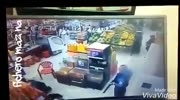 Assault and murder in a supermarket