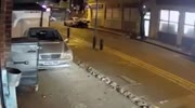 SUV rams and crushes a motorcyclist