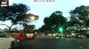 Cyclist hit by car