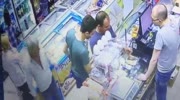 Old man stabs a customer in a back