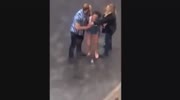 Man hit his girlfriend