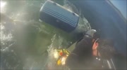 Boat sinks in middle of crab fishing