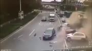 Crazy accident ..