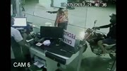Classic gas station robbery