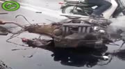 Engine stil running after heavy crash.