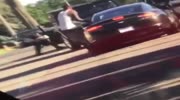 POLICE SHOOTS CAR THIEF DURING THE SHOOTING OF A RAP VIDEO