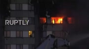 PERSON TRAPPED IN THE BURNING TOWER GRENFELL