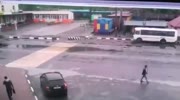 Drunk driver kills a girls on a crosswalk