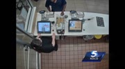 MAN ROBS A RESTAURANT AT A GUNPOINT