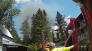 PROPANE EXPLOSION INJURES FIREFIGHTER