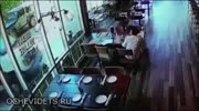 In the middle of the meal ..