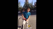 Dude high on synthetics tries to fuel his pants