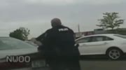 Bitch tries to fight a Michigan cop