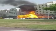 GAS CYLINDER EXPLOSION
