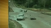 Car sends motorcyclists