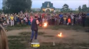 Fire show goes wrong