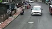 Not his lucky day.