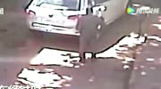 careless driver runs over pedestrian