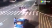 Speeding biker plows into a car and dies on spot