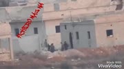 Wire Guided Missile Finds Troops Walking In The Open