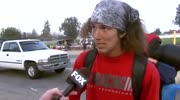 Very Colorful "Red Shirt"interview, In jail for killing someone else.