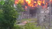 Russian powerstation explodes