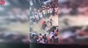 2 Russians kill an Italian tourist in Barcelona outside a nightclub by a single kick to his face.