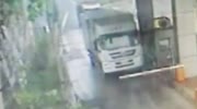 Chinese truck driving