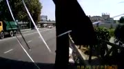 POV fatal accident footage