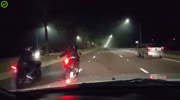 Showing of on the highway goes wrong.