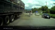 Truck Brake Failure Leads to Fiery Crash.